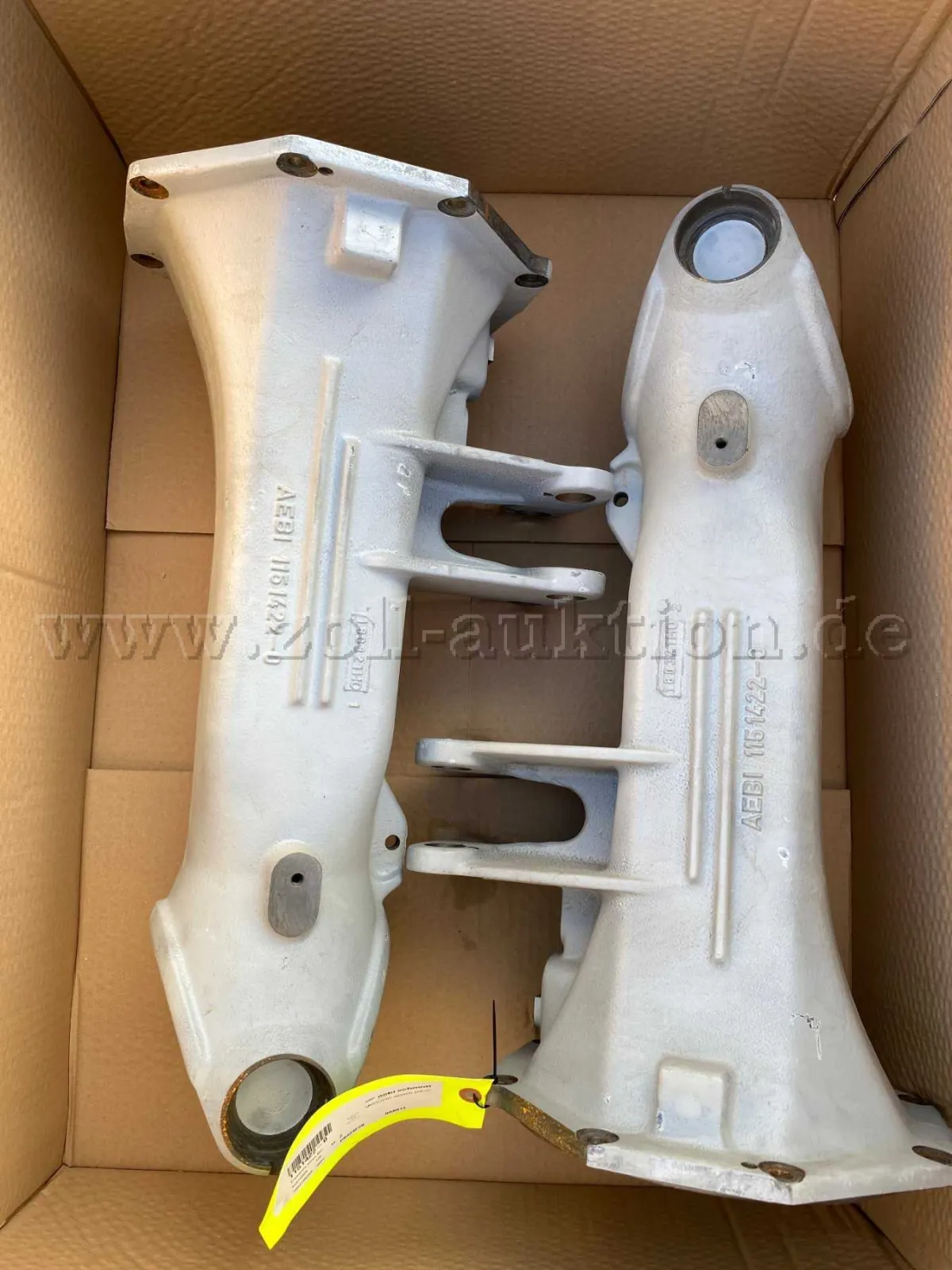 2 запчасти труба в сборе передняя для AEBI TT240