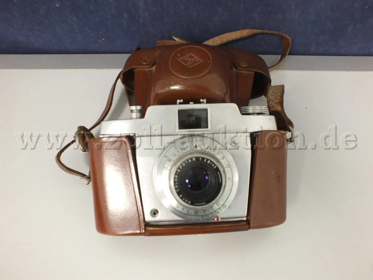 1 Agfa Silette Pronto – аналоговый малоформатный фотоаппарат