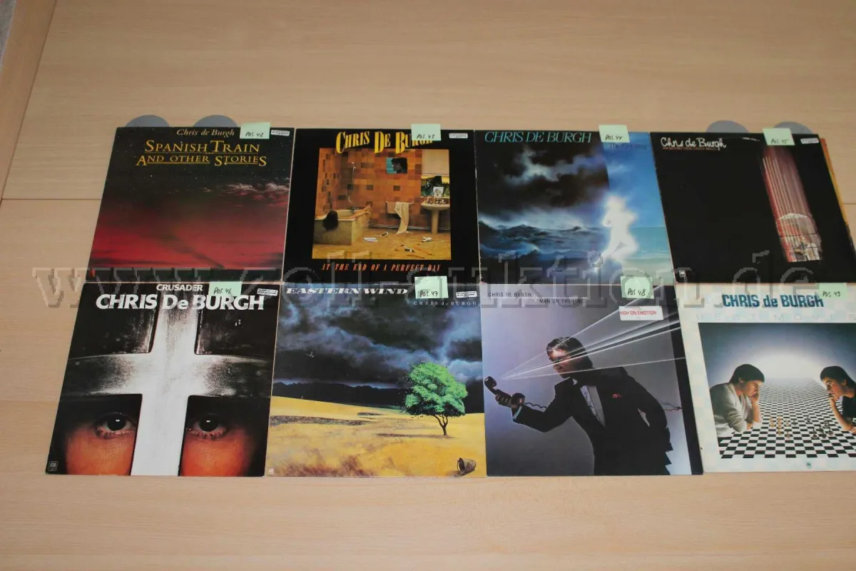 1 Konvolut mit 8 Schallplatten