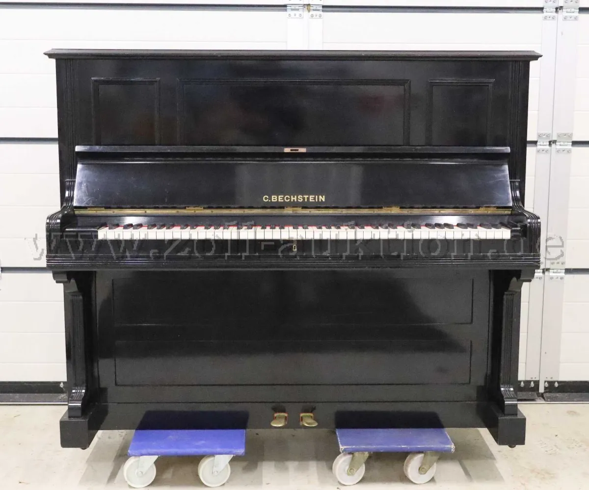 1 fortepian Original C. Bechstein (model 9) 1917 czarny