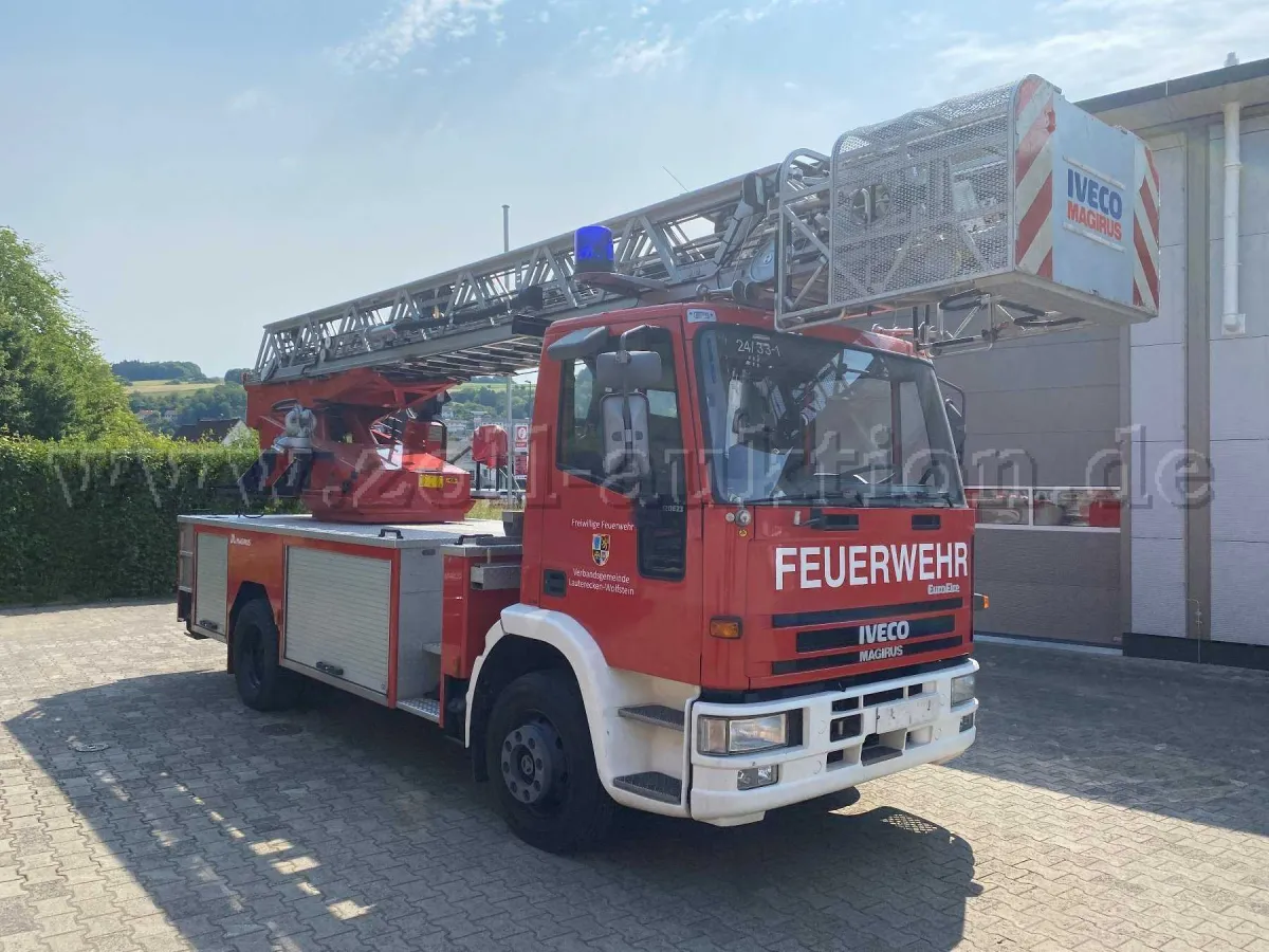 1 hoogwerker DLK 18-12 CC Magirus, IVECO chassis