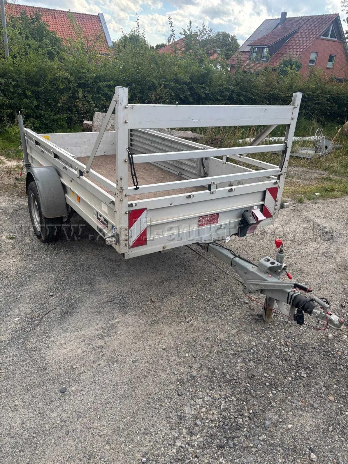 1 Koch aluminium trailer, single-axle braked, year 2019, type B 1 P