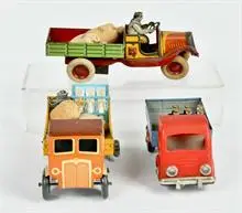 Mettoy et autres, 3 camionnettes
