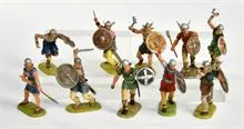 Elastolin, 10 Vikings et Normands