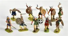 Elastolin, 10 Vikings et Normands