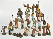 20 Indiens et 2 cavaliers