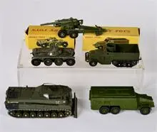 Dinky Toys, 5 militaire modellen