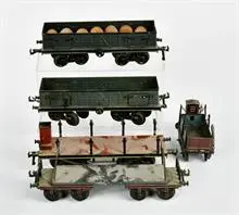 Bing, wagons de marchandises échelle 1