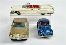 Bandai, 2x Cadillac & VW Kever