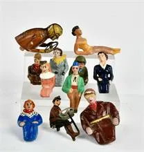 Lot de figurines de conducteur