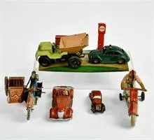 Technofix, SFA, et autres, jouets en tôle