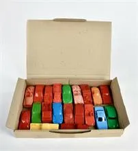Partij plastic auto's