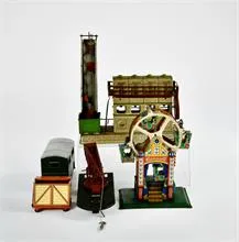 Lot, jouets en tôle