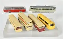 Wiking, 6 tramways et bus