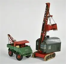Tippco Unimog en Biller kraan
