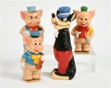 3 petits cochons et loup, Walt Disney Productions