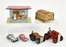 Fischer a spol., 2 garáže a vozidla Penny Toy