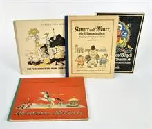4 Zwitserse kinderboeken (jaren 1920-60)