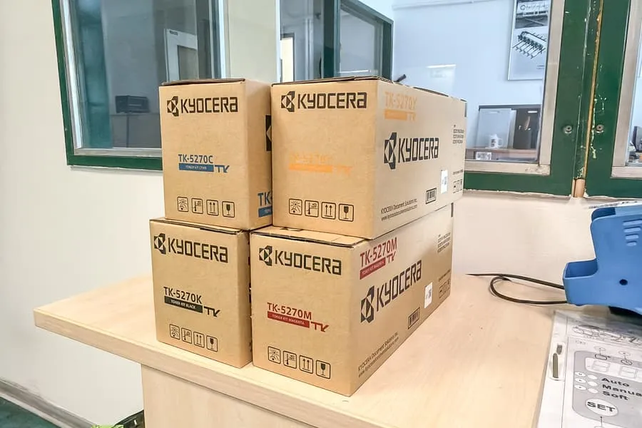 4 toners Kyocera