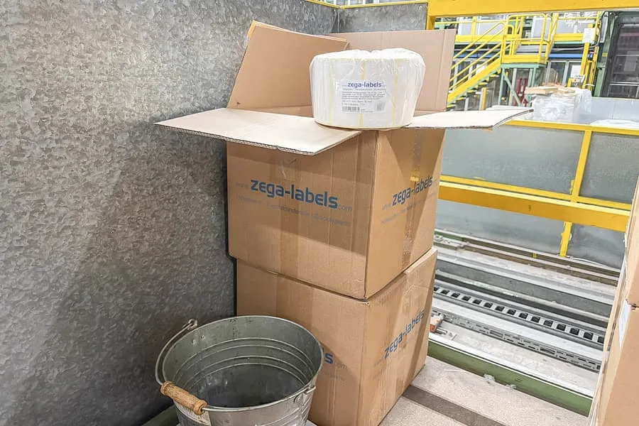 21 rollen zelfklevende etiketten