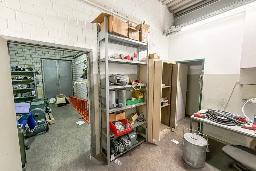 Metalen stelling, verzinkt