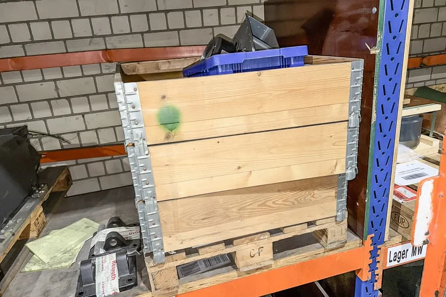 Palette avec modules moteur et ventilateurs Siemens