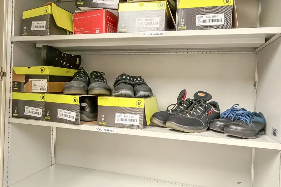 8 paar veiligheidsschoenen