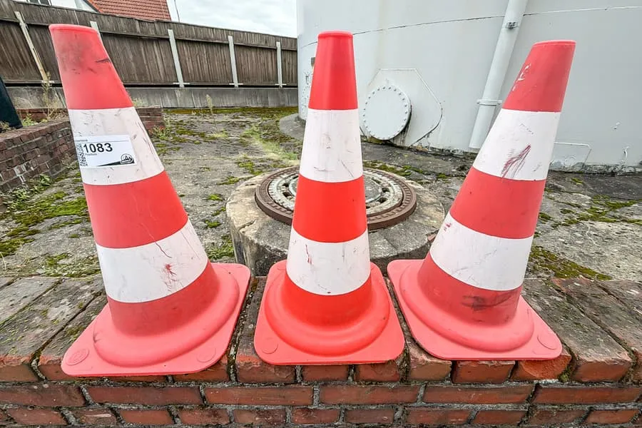 3 verkeerskegels