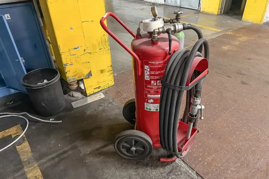 Brandblusser, 50 l schuim