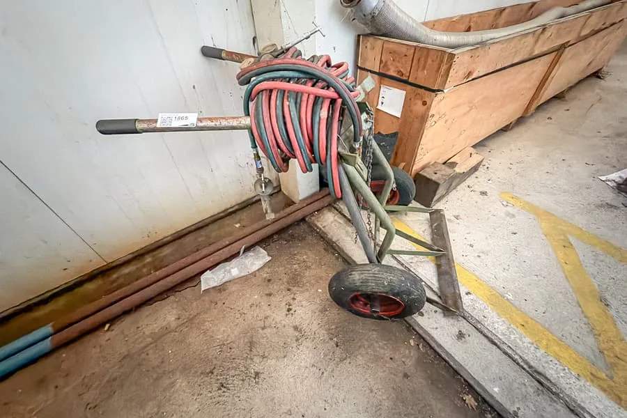 Wózek do transportu butli gazowych