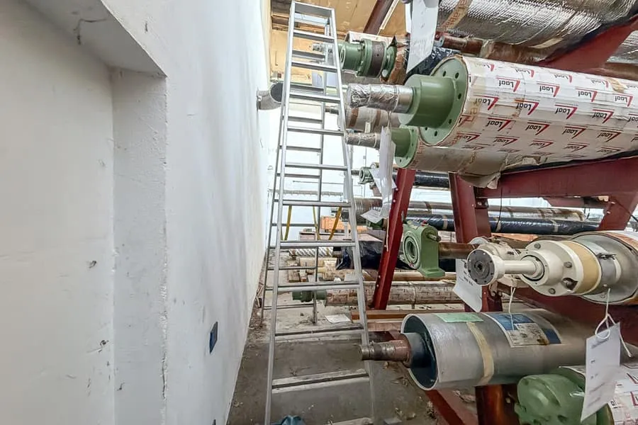Aluminium stepladder Zarges, 2x12 rungs