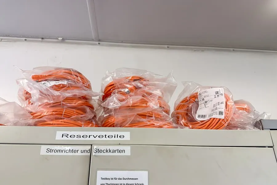 Lot of cables