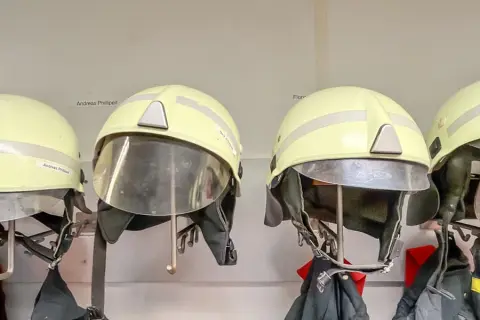 2 Schuberth protective helmets