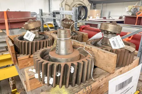 4 roues intermédiaires