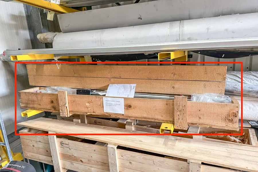 Aide à l'insertion de douilles et unité de guidage Voith