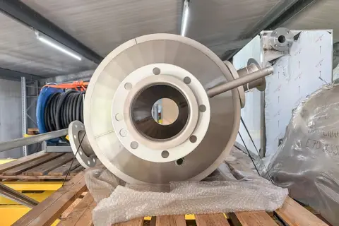 RVS afvalcontainer
