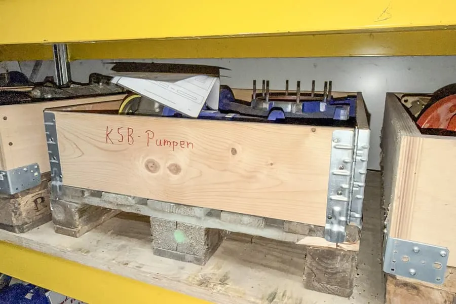 3 pompen KSB