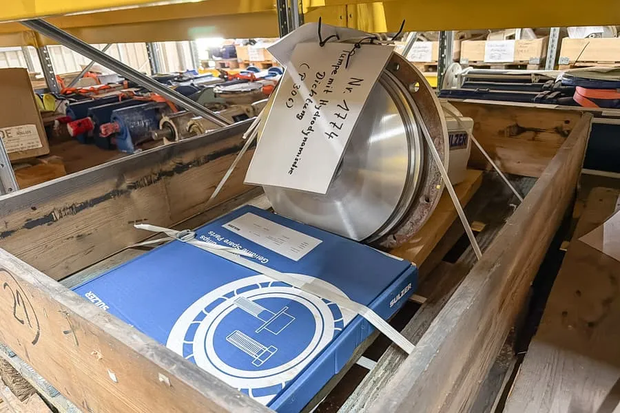 Pomp met hydrodynamische afdichting Sulzer