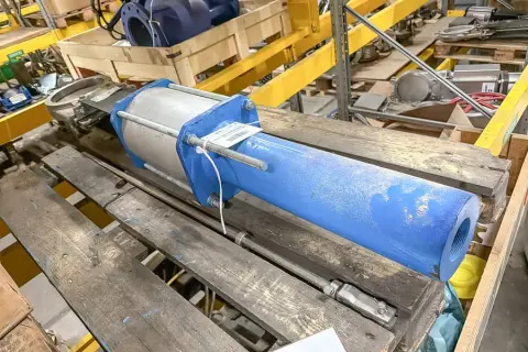 Stoffschuif DN 200, originele verpakking