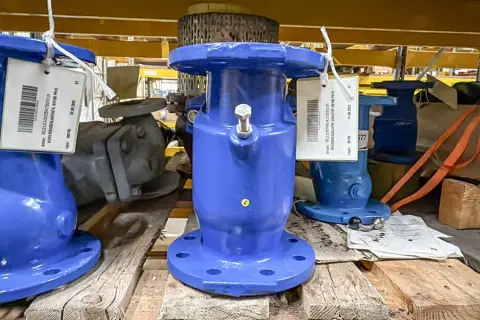 Terugslagkap DN 100 PN 10