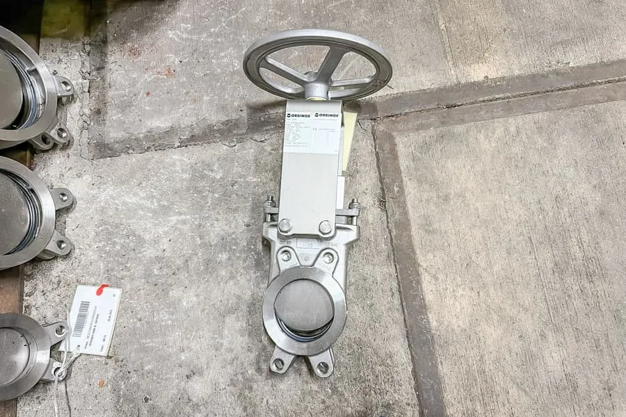 Orbinox EX04 DN 80 schuifafsluiter