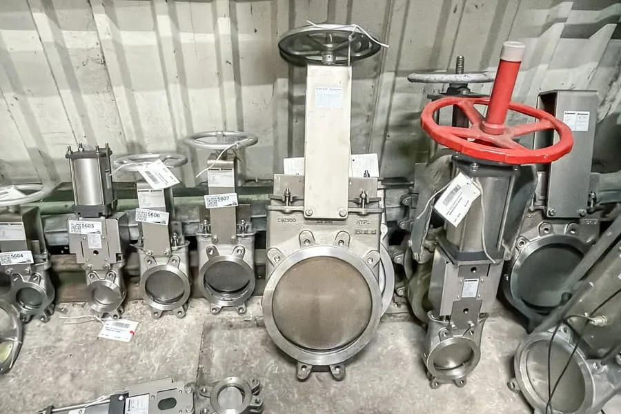 Orbinox EX04 DN 300 schuifafsluiter