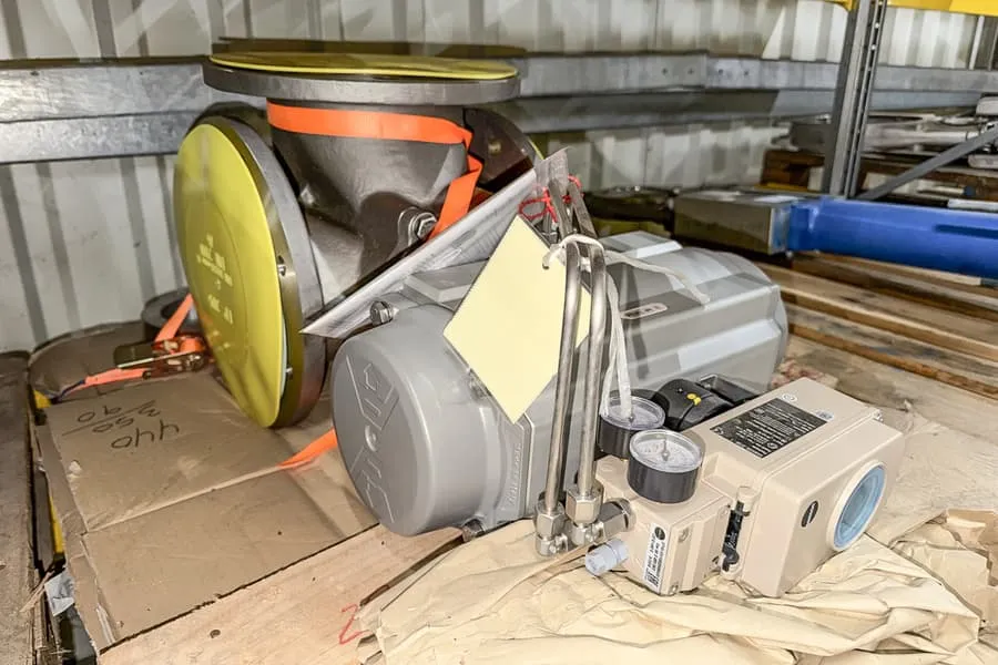 3-wegklep met aandrijving DN 200