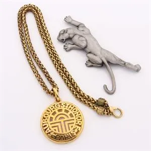 Jonette Jewelry/ Louis Féraud Bijoux - Brosche/Collier