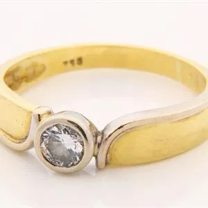 Bague femme diamantée