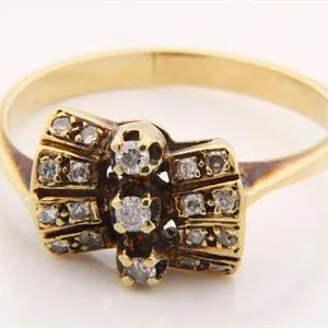 Diamanten damesring