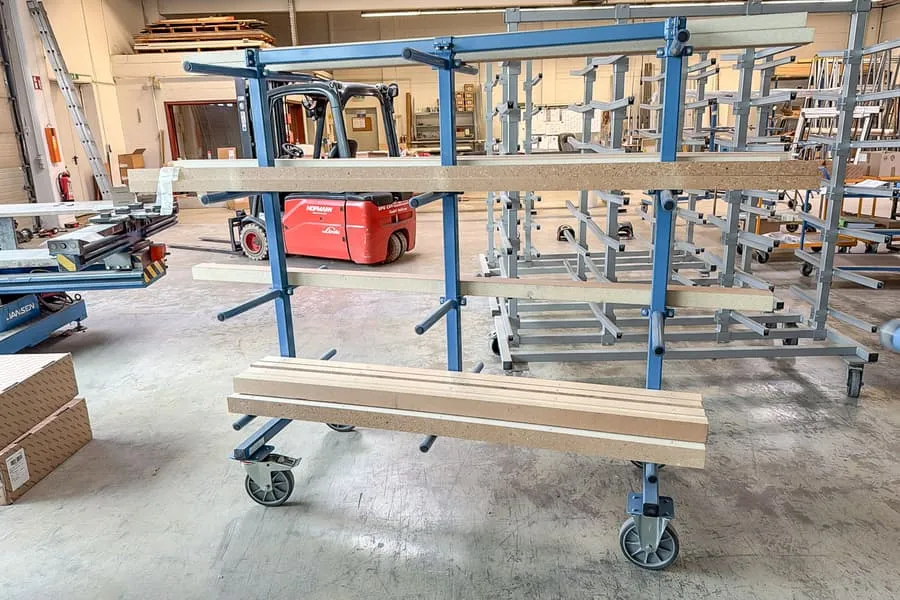Fetra 4625 multi-tier transport trolley