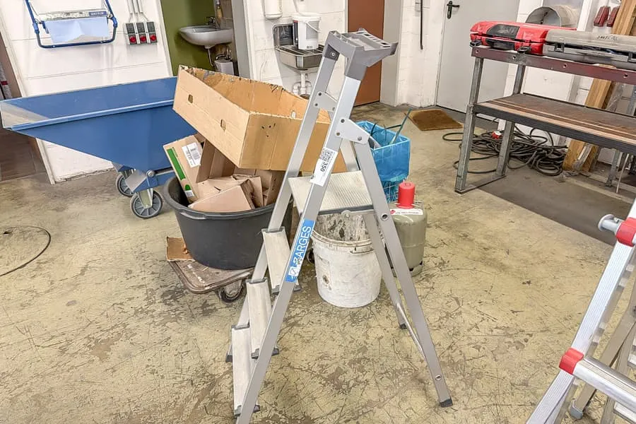 Alu Stehleiter Zarges, 4-stufig