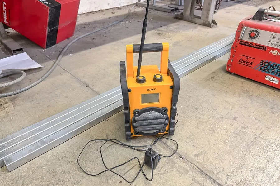 Elektrische bouwradio Denver