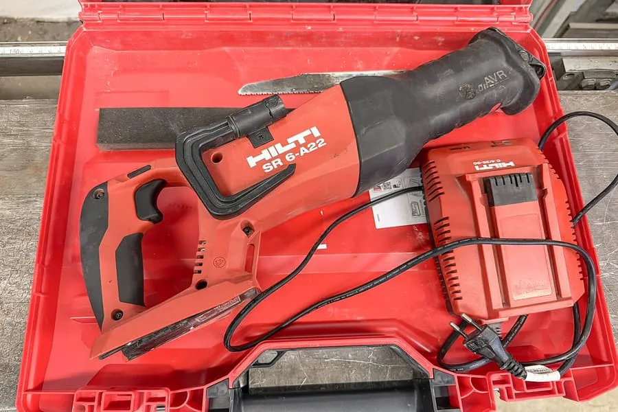 Accu reciprozaag Hilti SR 6-A22